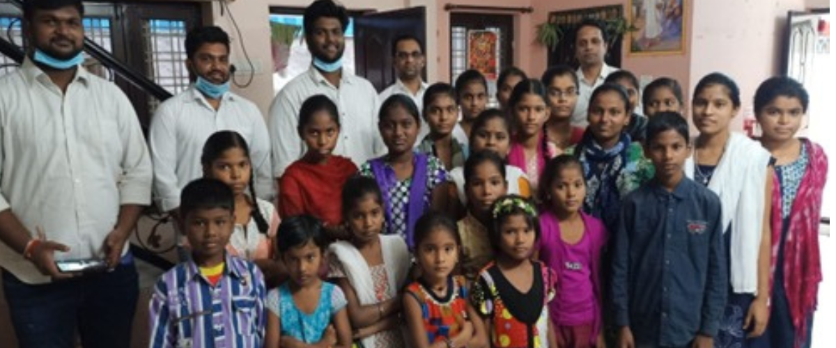 Book distribution to children